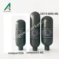 Линейка колб Alsafe: сравнение исполнений Compact 0,36 л и 0,48 л