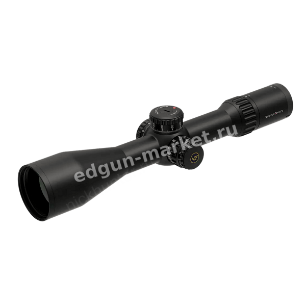 Профиль трубы сбоку оптического прицела Vector Optics Continental x6 4-24x56 VCT FFP 34mm