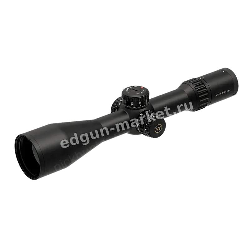 Профиль трубы сбоку оптического прицела Vector Optics Continental x6 4-24x56 VCT FFP 34mm