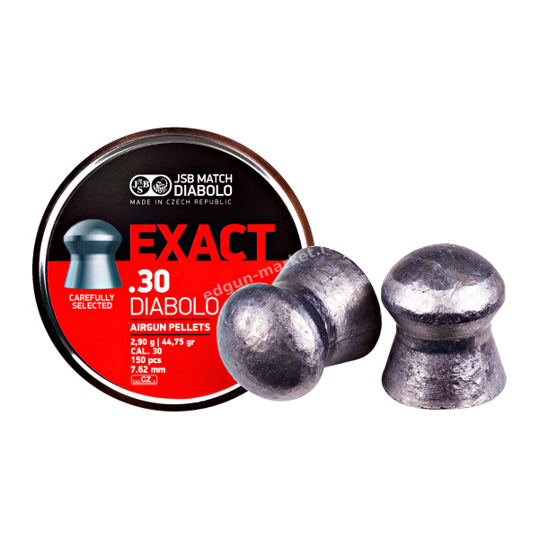 Пули JSB Exact Diabolo 7.62 мм 2.9 г (150 шт.) — купить в Edgun Market