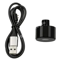 USB-кабель зарядки и корпус цифрового манометра отдельно