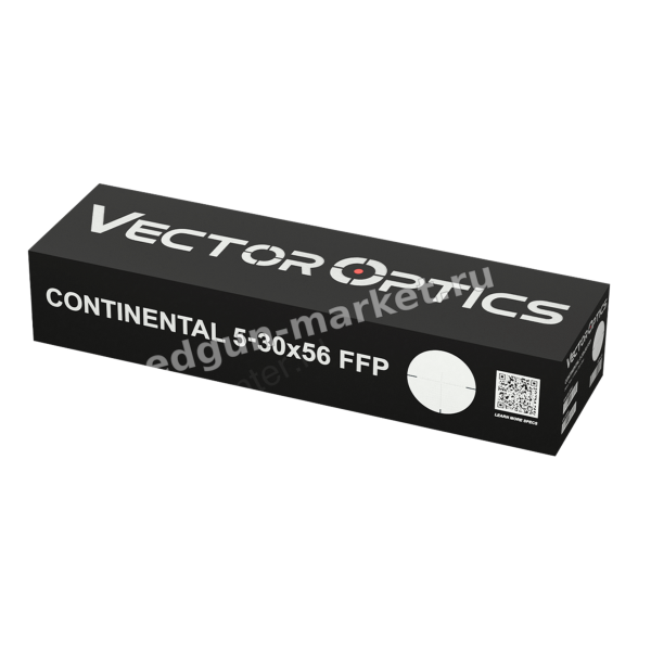 Коробка Vector Optics Continental 5-30x56 FFP с наклейкой и QR-кодом