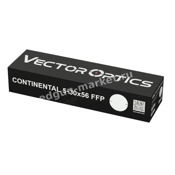 Коробка Vector Optics Continental 5-30x56 FFP с наклейкой и QR-кодом