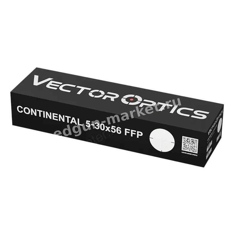 Коробка Vector Optics Continental 5-30x56 FFP с наклейкой и QR-кодом