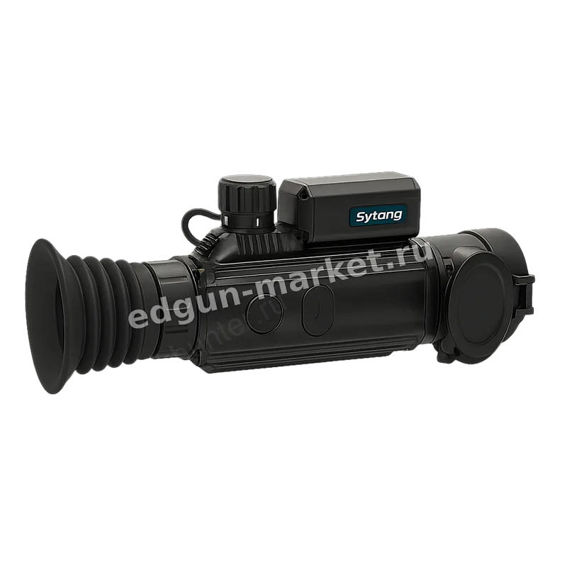 Корпус сбоку — тепловизионный прицел Sytong AM06-35 LRF (640×512, 35 мм) с дальномером