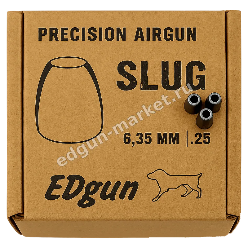 Профиль слага сбоку — пули Edgun Slug 6.35 мм 2.13 г (слаг)