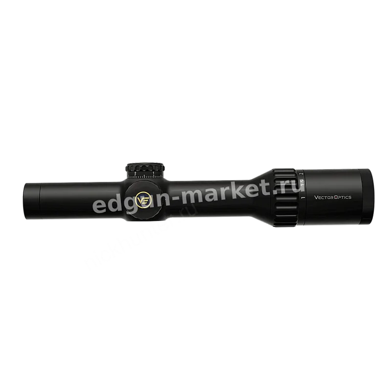 Профиль трубы сбоку оптического прицела Vector Optics Continental x10 1-10x24i ED SFP