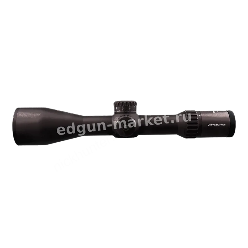 Профиль трубы сбоку оптического прицела Vector Optics Continental x6 4-24x56 FFP FDE 34mm
