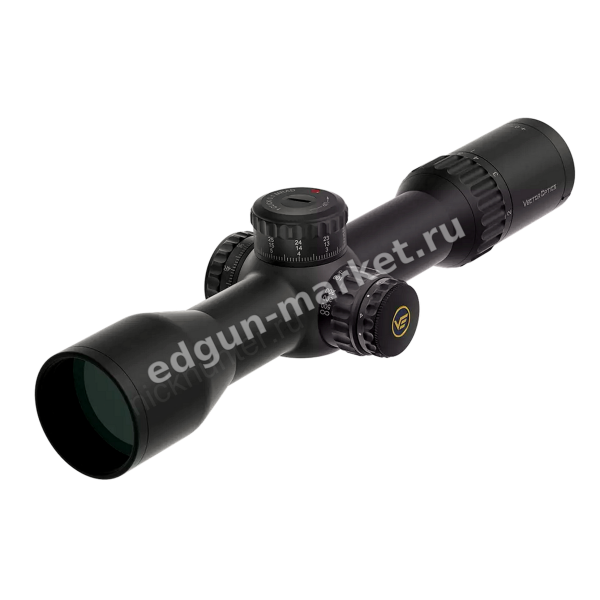 Профиль трубы сбоку оптического прицела Vector Optics Continental x6 2-12x44 RAR FFP 34мм