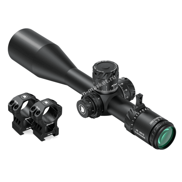 Профиль трубы сбоку оптического прицела Discovery HD GEN2 5-30x56 SFIR ZS (труба 34 мм)