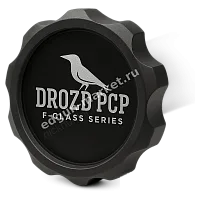 Маховик сошек Drozd PCP F-Class Series с логотипом бренда