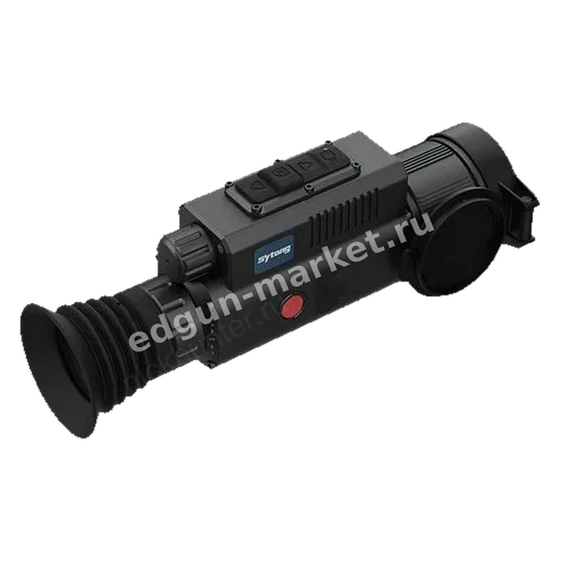 Sytong MM06-50 LRF в профиль — наглазник, клавиши и колесо фокуса
