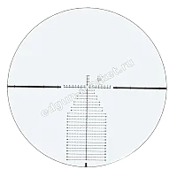 Прицельная сетка в поле зрения оптического прицела Vector Optics Continental x6 4-24x56 FFP FDE 34mm