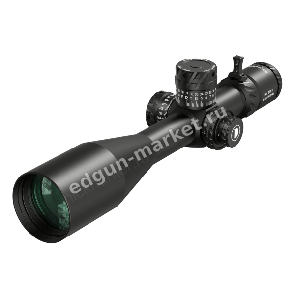 Discovery HD GEN2 5-30x56 ZS с торца окуляра — маховики крупным планом