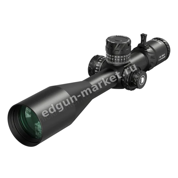 Discovery HD GEN2 5-30x56 ZS с торца окуляра — маховики крупным планом