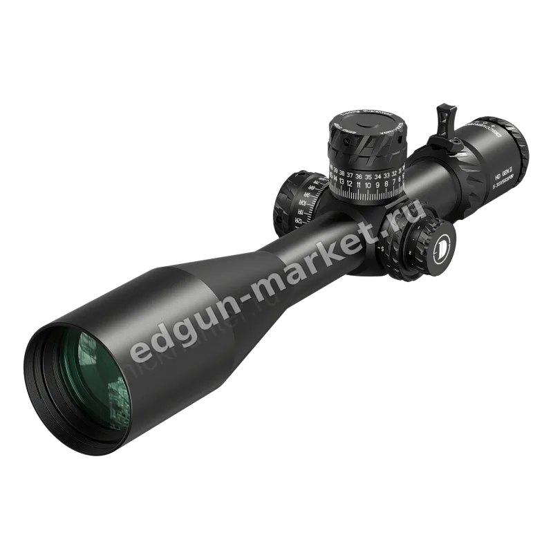 Discovery HD GEN2 5-30x56 ZS с торца окуляра — маховики крупным планом