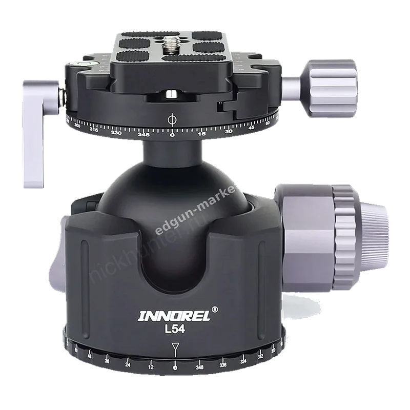 Головка Innorel L54 сбоку: шкала градусов и рычаг зажима