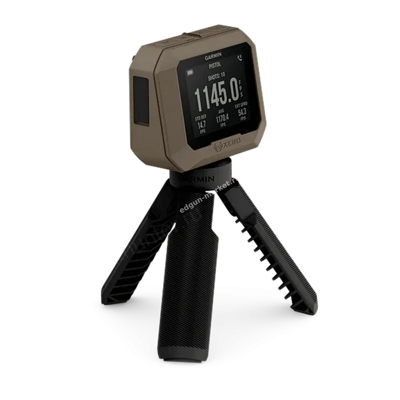 Garmin Xero C1 Pro набок — корпус на складных ножках