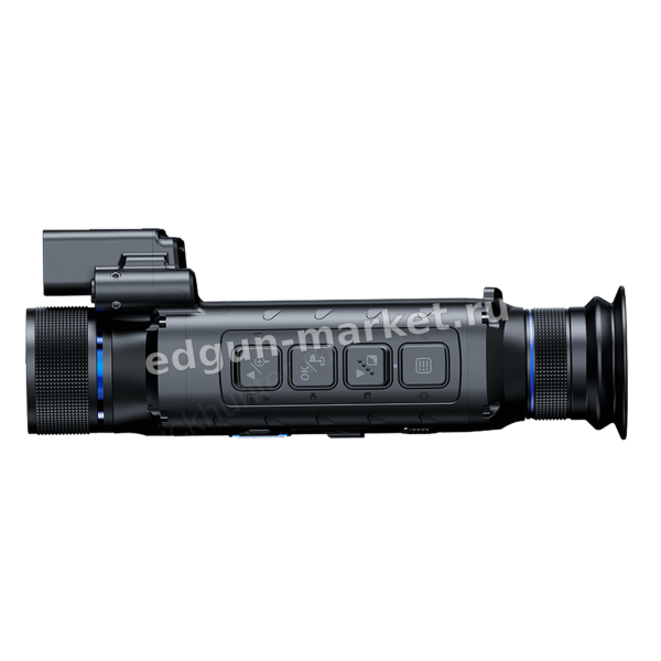 Редуктор в сборе с резервуаром 120 см³ EDgun Леший 2 LSA302600 (вид с надетой крышкой объектива)