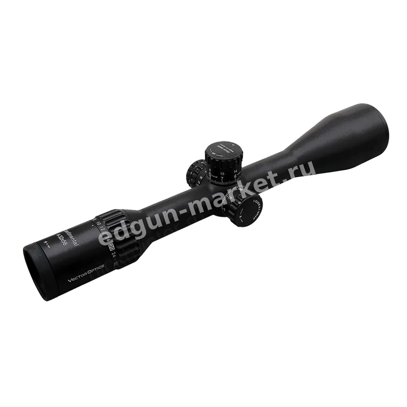 Профиль трубы сбоку оптического прицела Vector Optics Continental x8 4-32x56 SFP Tactical ED