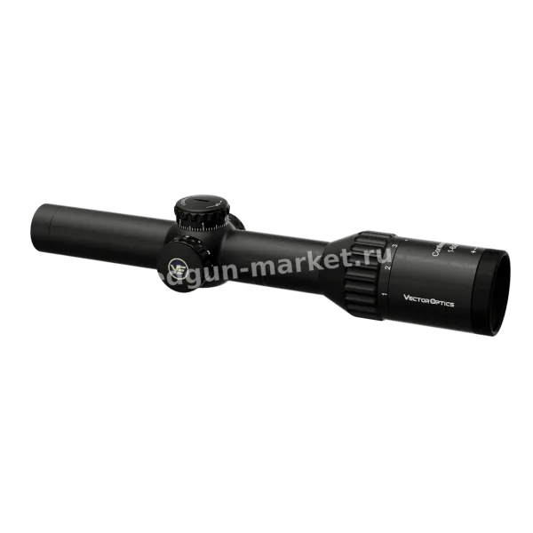 Профиль трубы сбоку оптического прицела Vector Optics Continental x6 1-6x24i SFP Tactical Fiber