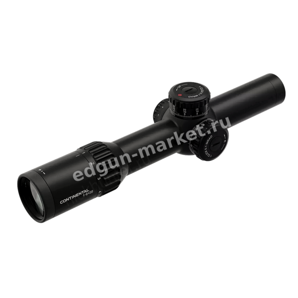 Профиль трубы сбоку оптического прицела Vector Optics Continental x6 1-6x28 FFP 34mm