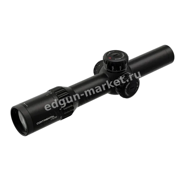 Профиль трубы сбоку оптического прицела Vector Optics Continental x6 1-6x28 FFP 34mm