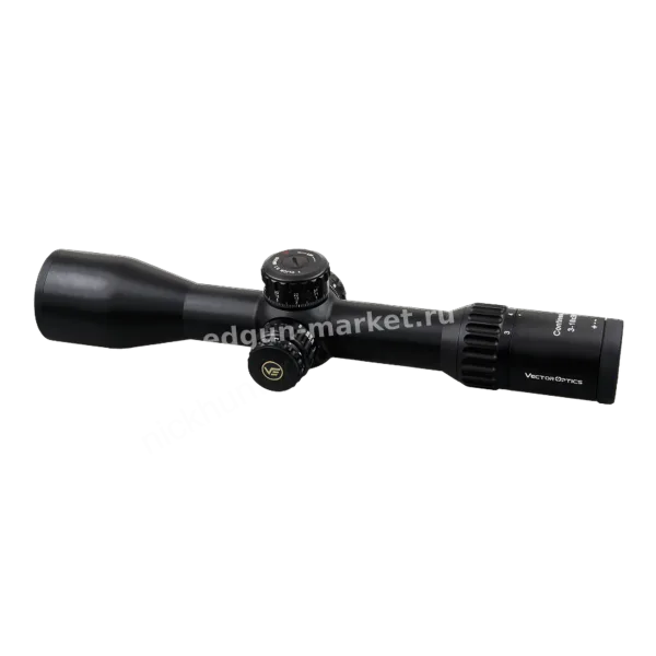 Профиль трубы сбоку оптического прицела Vector Optics Continental x6 3-18x50 FFP 34mm