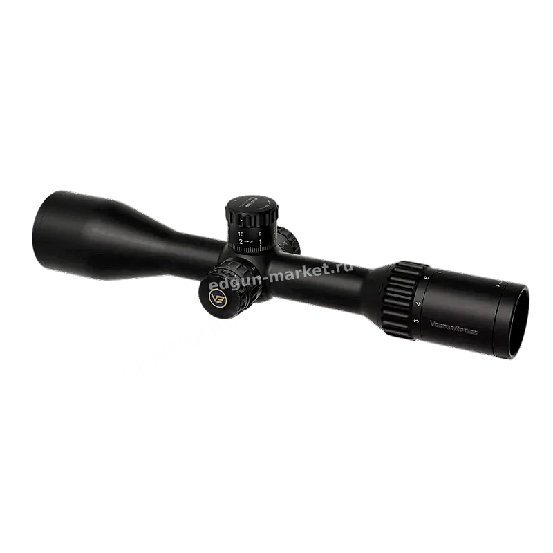 Профиль трубы сбоку оптического прицела Vector Optics Continental x6 3-18x50 Tactical