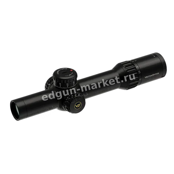 Профиль трубы сбоку оптического прицела Vector Optics Continental x10 1-10x28 ED FFP VET-CTR