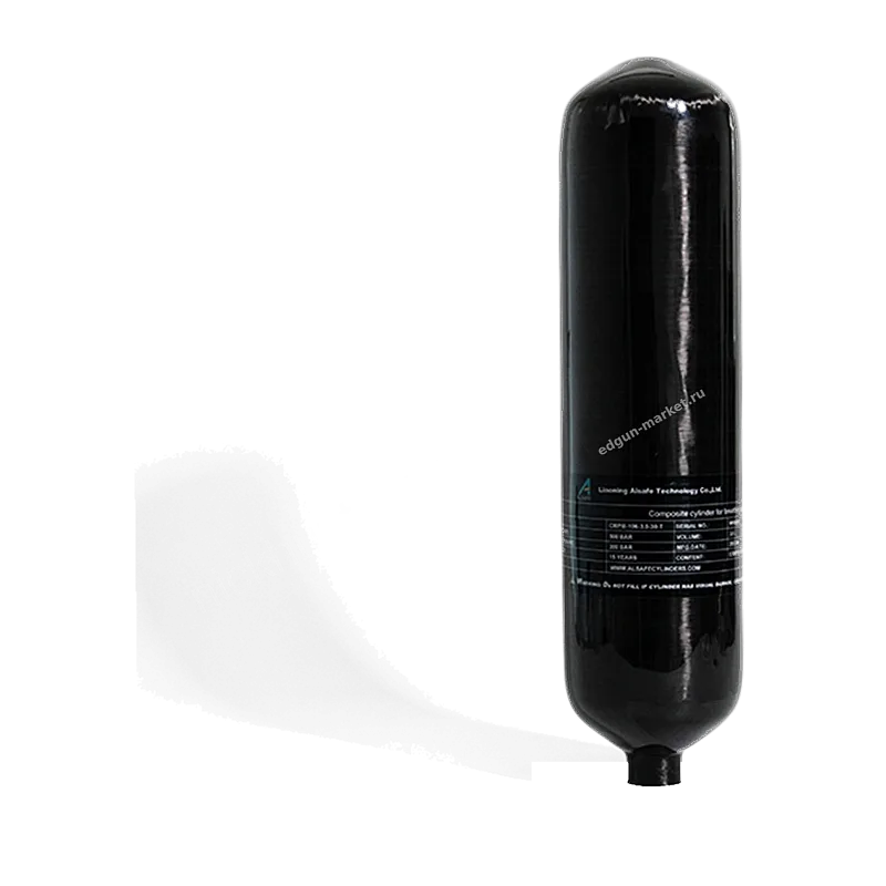 Баллон Alsafe 3 л вертикально, горловина сверху