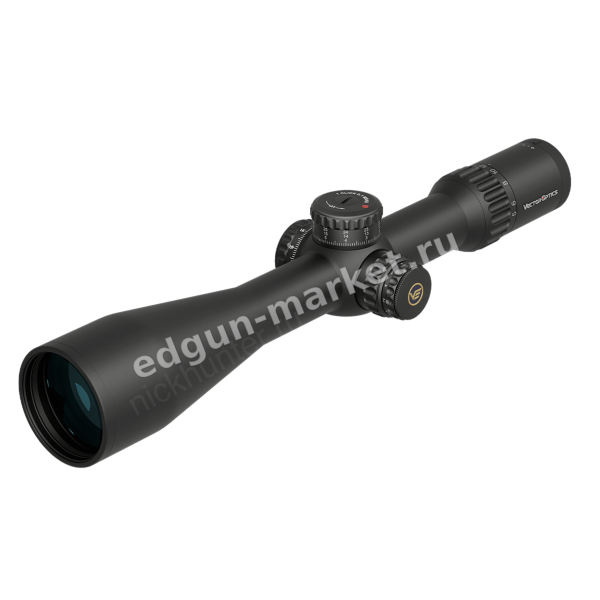 Continental x6 5-30x56 VCT FFP в профиль, объектив слева