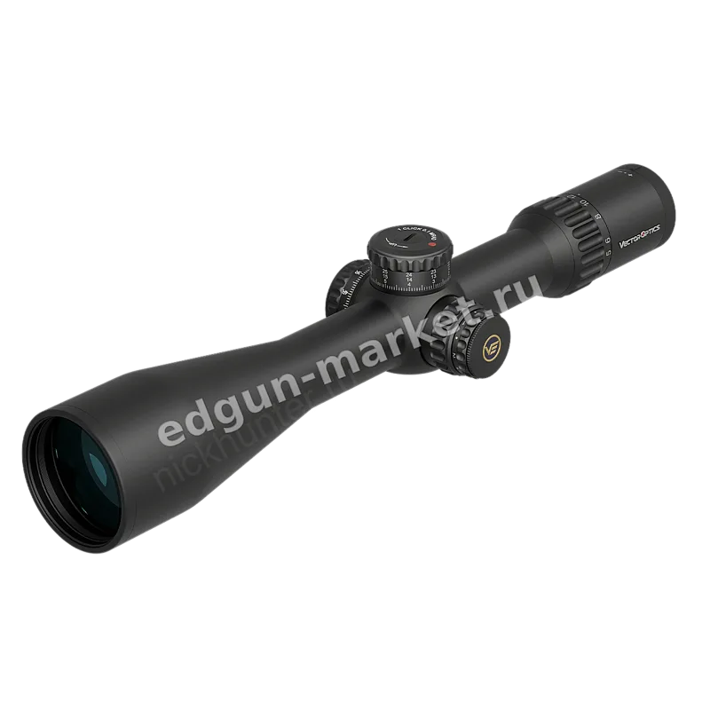 Continental x6 5-30x56 VCT FFP в профиль, объектив слева