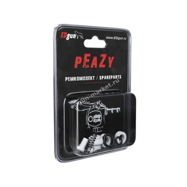 Блистер ремкомплекта pEaZy: пружины и уплотнения под прозрачной крышкой