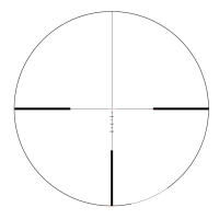 Прицельная сетка в поле зрения оптического прицела Vector Optics Continental x6 1-6x24i SFP Tactical Fiber