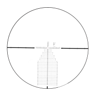 Прицельная сетка в поле зрения оптического прицела Vector Optics Continental x6 5-30x56 MBR FFP 34mm