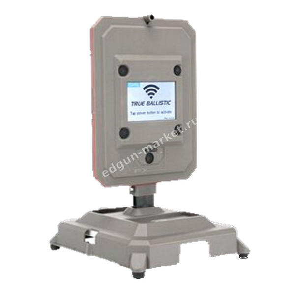 FX True Ballistic на подставке: на экране приглашение подключиться по Wi-Fi