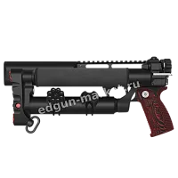 EDgun Леший 2 с обечайкой без оптики, вид слева