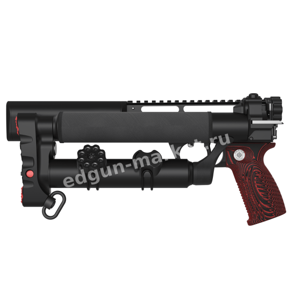EDgun Леший 2 с обечайкой без оптики, вид слева