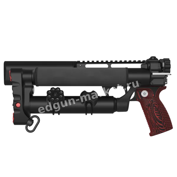 EDgun Леший 2 с обечайкой без оптики, вид слева