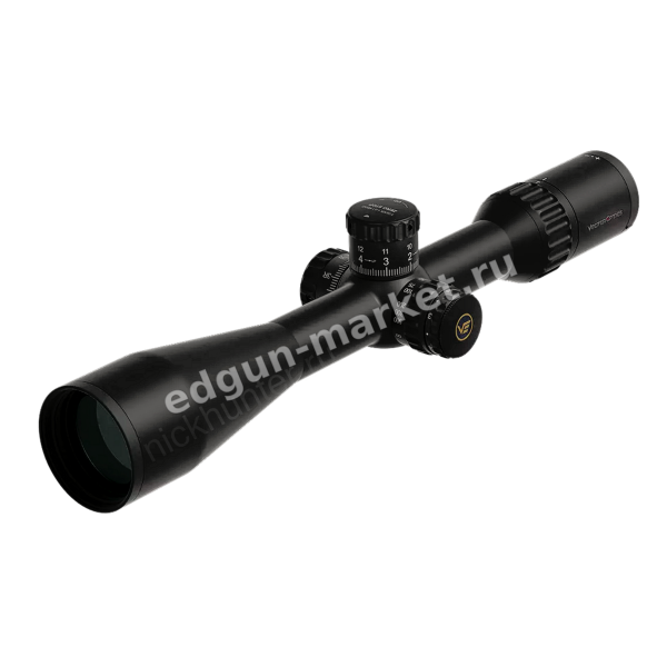 Профиль трубы сбоку оптического прицела Vector Optics Continental x6 4-24x50