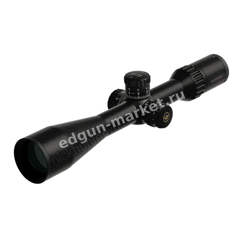 Профиль трубы сбоку оптического прицела Vector Optics Continental x6 4-24x50