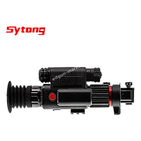 Sytong HT-70 LRF со стороны наглазника — кнопки и ИК-осветитель