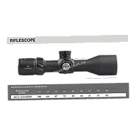 Спецификация Discovery HD 3-12x44 SFIR с таблицей контрольных размеров