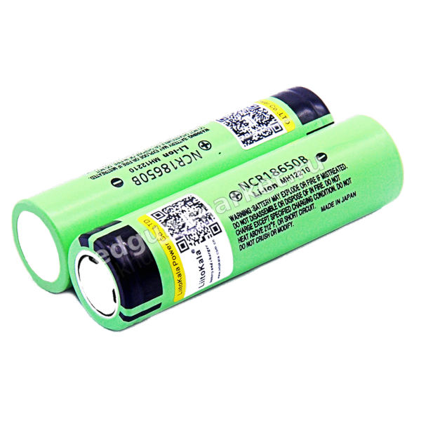 Вид сбоку на корпус: аккумулятор 18650 LiitoKala Li-ion 3.7В 3400mAh до 10А