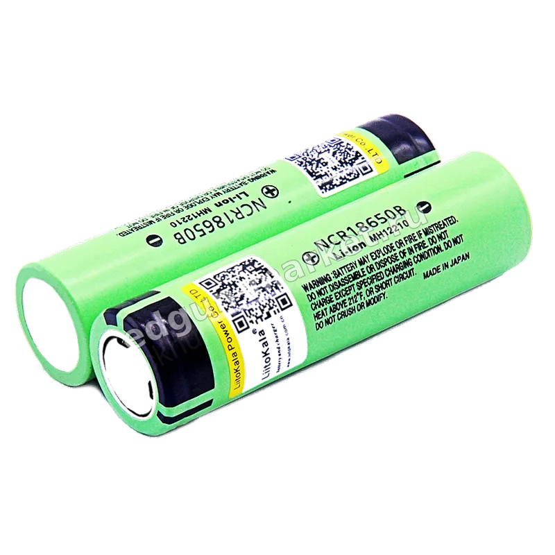 Вид сбоку на корпус: аккумулятор 18650 LiitoKala Li-ion 3.7В 3400mAh до 10А