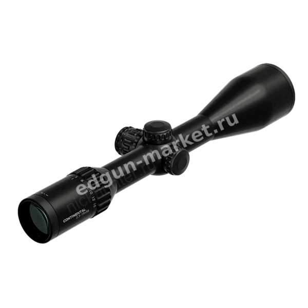 Профиль трубы сбоку оптического прицела Vector Optics Continental x6 2.5-15x56 G4