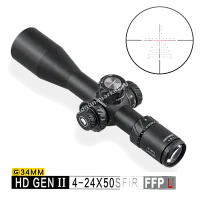 Discovery HD GEN II 4-24x50 SFIR FFP с врезкой подсвеченной сетки