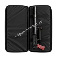 Внутри сумки-чехла EDgun: «Леший 2» под двумя фиксирующими стропами