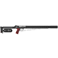 EDgun Леший 2 BEGEMOT с цевьём Weaver и колбой 0,35 л, ствол 600 мм — вид слева